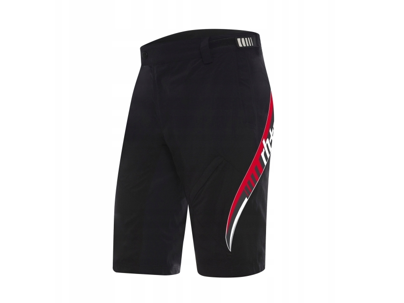 ZeroRH+ Sherwood musta-punainen pyöräilyhousut - XL