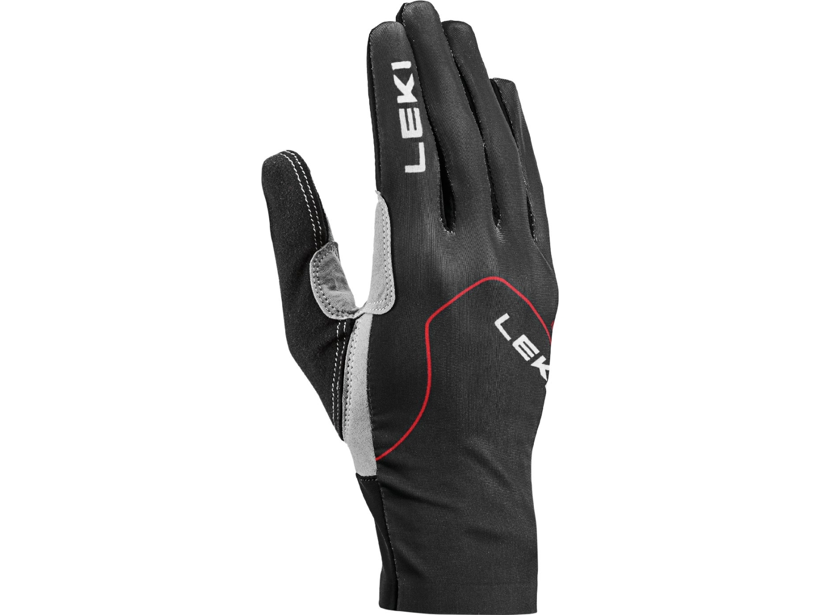 Leki LEKI Nordic Skin handsker sort/rød 11.0