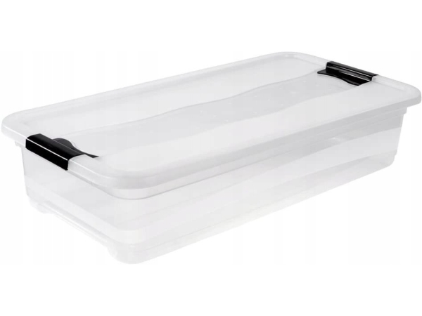 La Ka Pe Box Mit Deckel Kristallbox Cornelia 79 5X39 5X17cm 33L Transparent 4001515426015