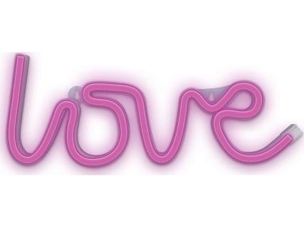 Kinkiet Forever Neon Led Love Różowy Bat + Usb Flneo5 Light