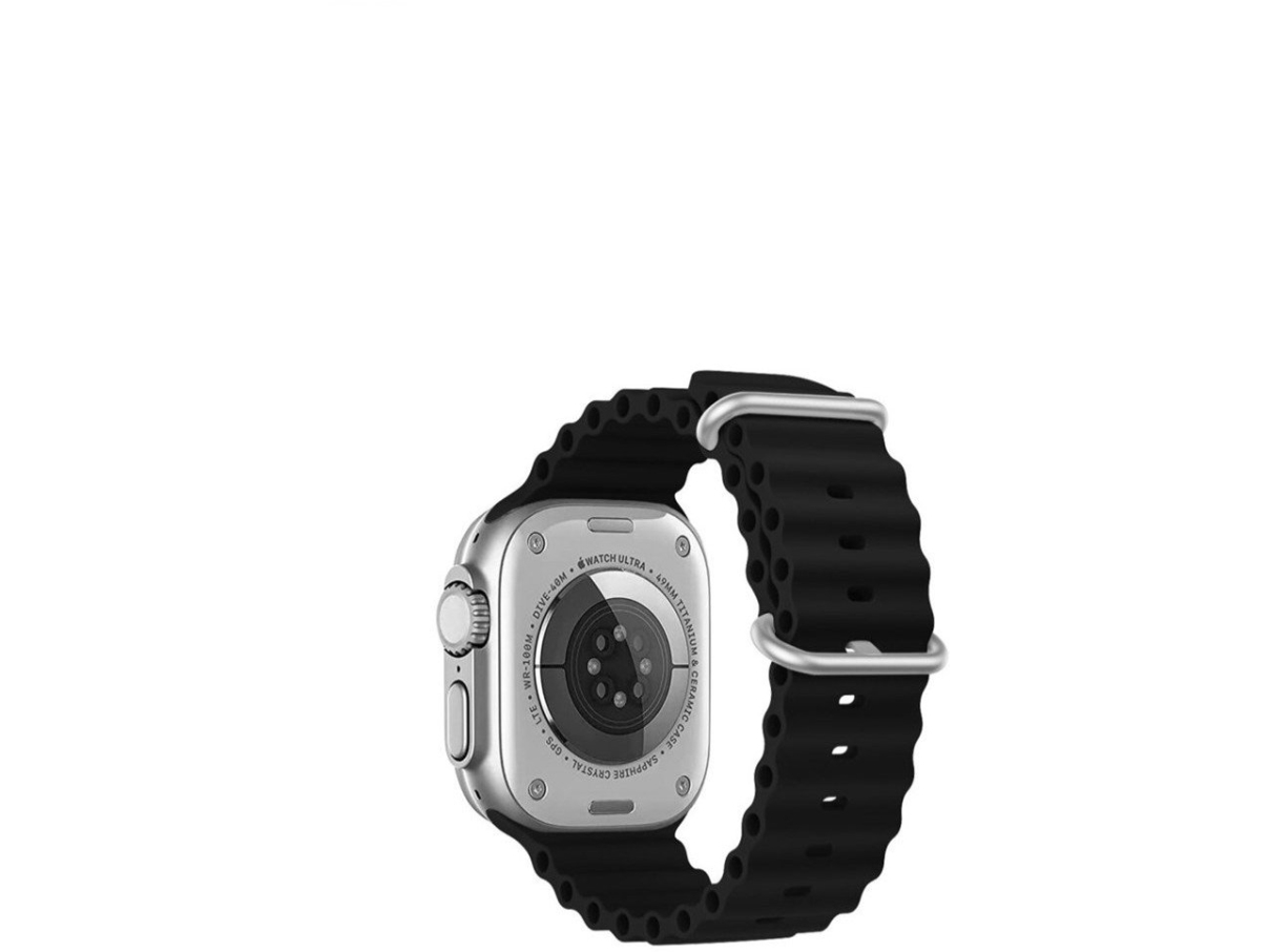 Swissten Marine Silikoninė Apyrankė, Skirta Apple Watch 42/44/45/49 Mm