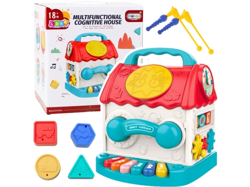 Lean Toys Interaktyvus Lavinamasis Kubas Vaikams