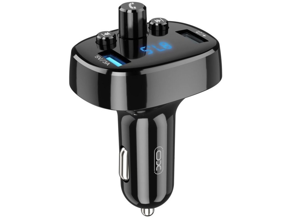 Xo Fm-Transmitter Xo Transmitter Fm Bcc02 Bluetooth Mp3 Auto-Ladegerät 15W Schwarz