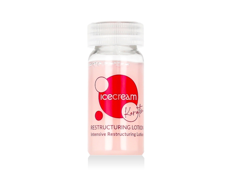 Inebrya Ice Cream Keratin Keratin Restructuring Lotion 12 X 11 Ml