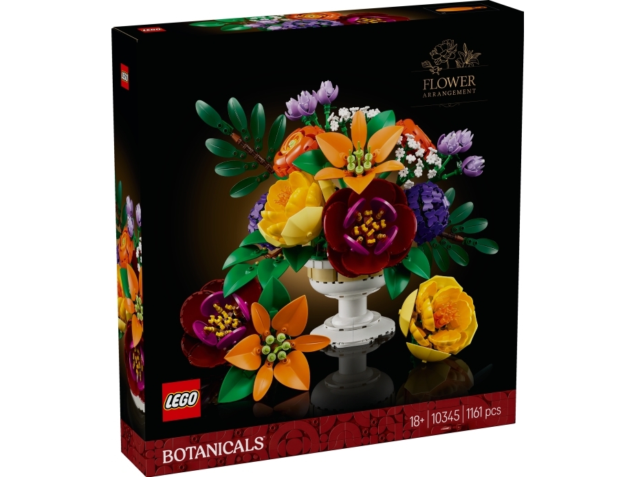 LEGO Botanicals 10345 blomsterarrangement byggesæt, 1161 stk., 18+