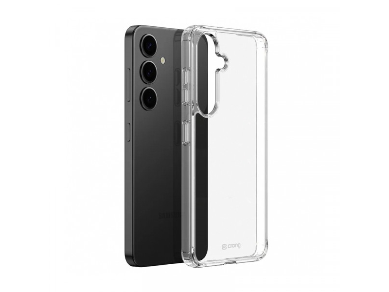 Crong Crystal Shield Hülle Für Samsung Galaxy S25 (Transparent)