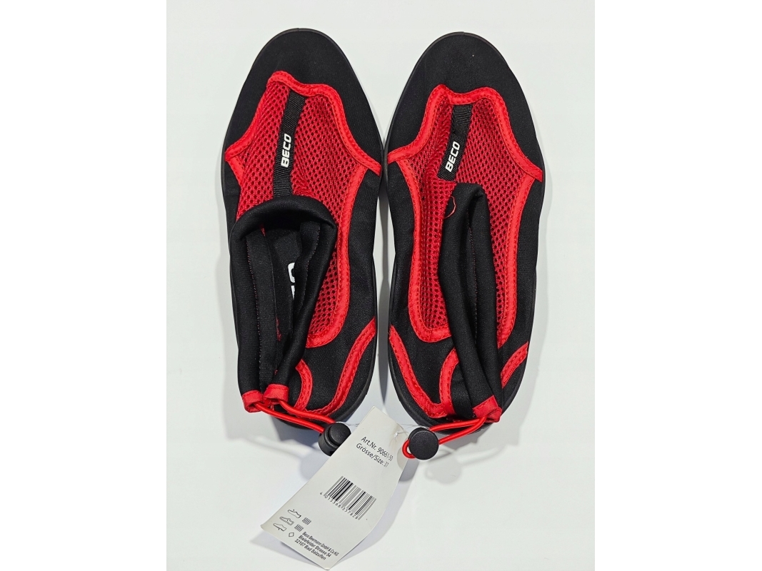 Beco Aqua shoes unisex BECO 90661 50 40 red/black