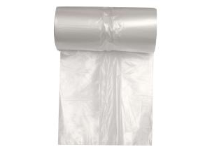 Müllsack 40 L B500 X L700 Mm 15 My Ldpe Mit Falz Kompakt Klar, 50 Stk X 1 Stk/Rolle – (50 Stk.)