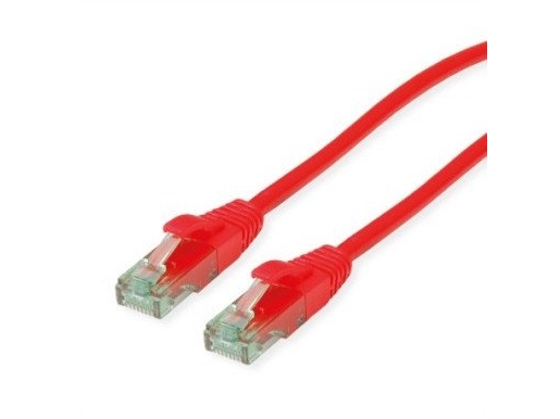 Roline Rm Utp Patchkabel Kat.6A, Rot, 15 M