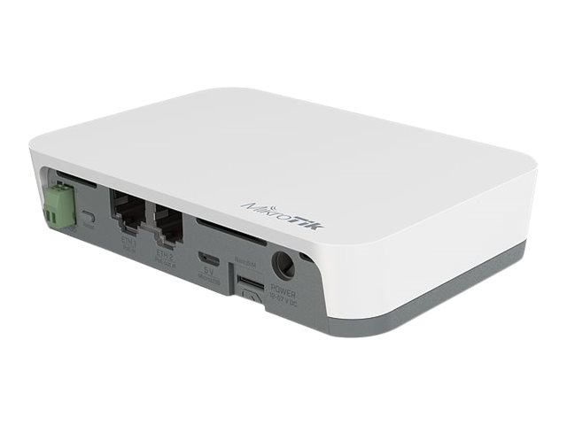 MikroTik KNOT RB924i-2nD-BT5&BG77 - Gateway - 100Mb LAN - Wi-Fi, Bluetooth - 2.4 GHz - DC strøm - væg/DIN-skinnemonterbar