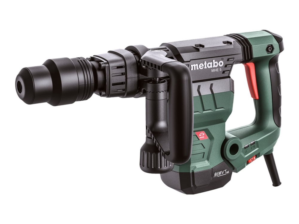 Metabo MHE 5 - Mejselhammare - 1100 W - SDS-max - 7.1 joule | Elverktyg - DIY - Elverktyg 230V - Borrhammare | GameStuff