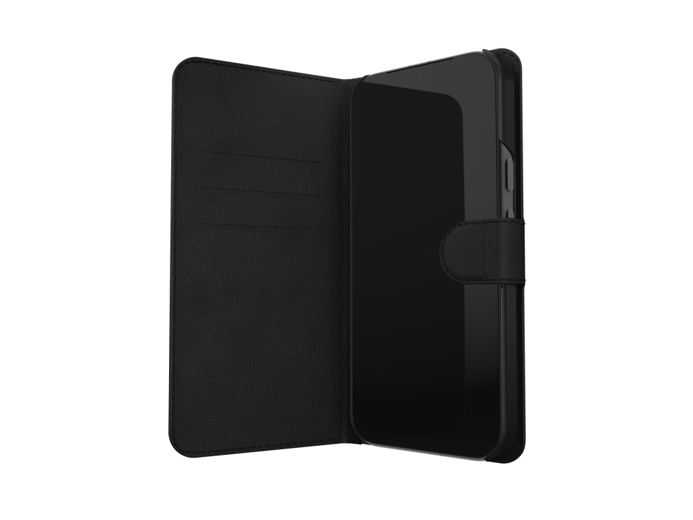Zagg - Flipomslag Til Mobiltelefon - Folio - Polyuretan-Læder, Polykarbonat - Sort - For Google Pixel 9A