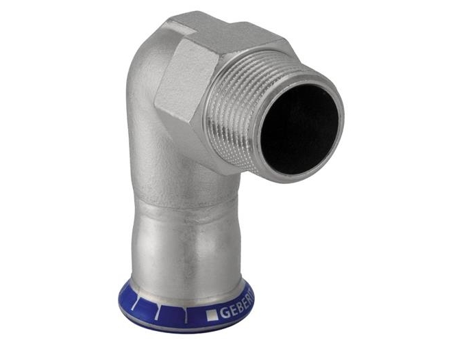 Alternativ bild 0 för Ovg.Bøjn.Rustf. 15mm-1/2 - Udv.X90gr. MA-Press. Kun M-bakker