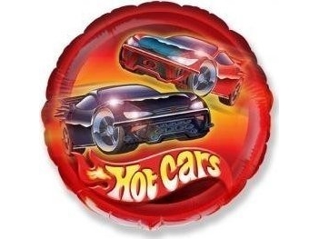Godan Hot Cars Folieballon Fx Rund 46 Cm