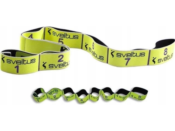 Sveltus Juosta mankštai ELASTIBAND 10kg geltona+pakuotė billede