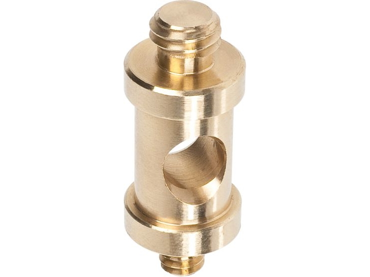 Manfrotto 118, mässing, mässing, 6,35 mm (0.25), 9,53 mm (0.375), 1,6 cm, 40 g | Foto och video - Stativ - Stativ | GameStuff