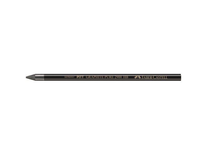 Faber-Castell Pitt Graphite Pure Hb, Hb, Schwarz, Rund, 1 Stück(E)