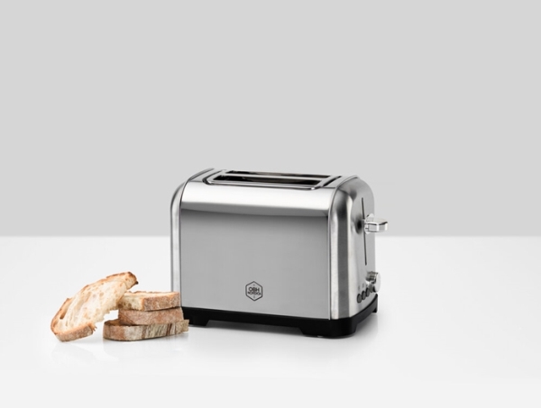 OBH Nordica Metropolitan, 2 skivor, Rostfritt stål, Knappar, Rotations-, 700 W, 220 - 240 V, 50 hz | Köksapparater - Bröd & Rostat bröd - Brödrost | GameStuff