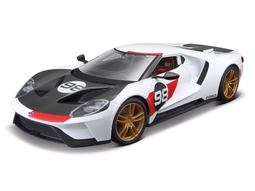 Maisto 531390, Sportwagen-Modell, Vormontiert, 1:18, Ford Gt 2021, Unisex, Weiß