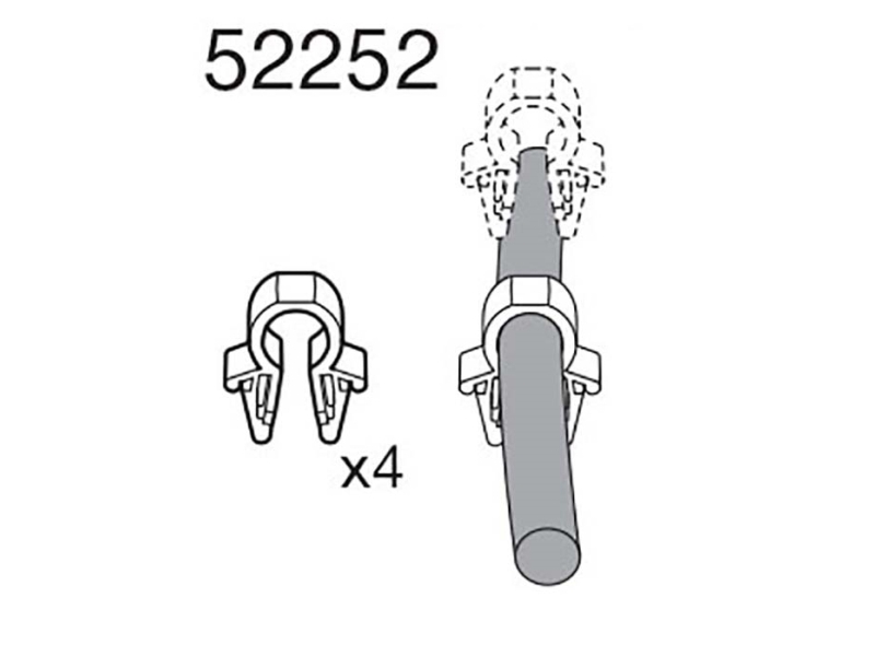 Thule Kabel Clips | Bilvård & Biltillbehör - Transportutrustning - Cykelställ - Reservdelar | GameStuff
