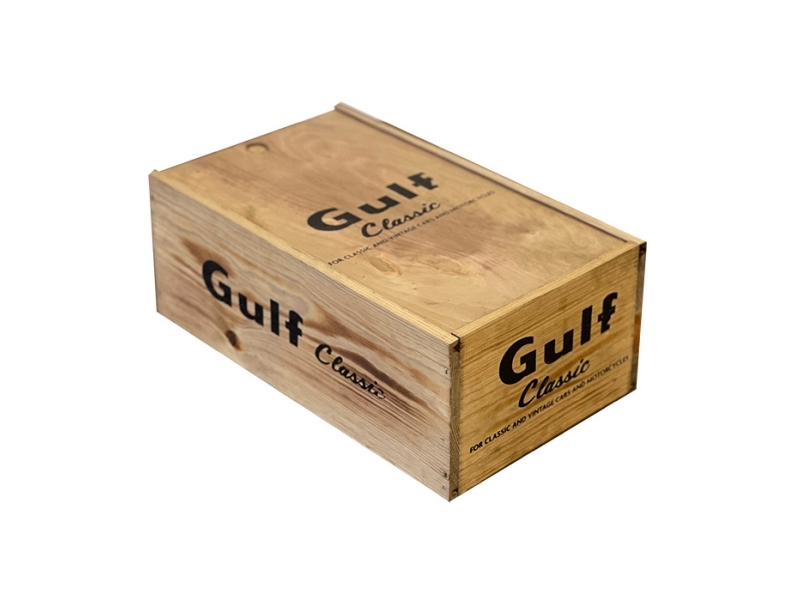 Gulf Classic Wooden box | Bilvård & Biltillbehör - Utvändiga utrustning för bilar - Övriga | GameStuff