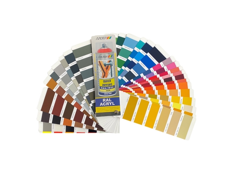 Motip ral färgskala