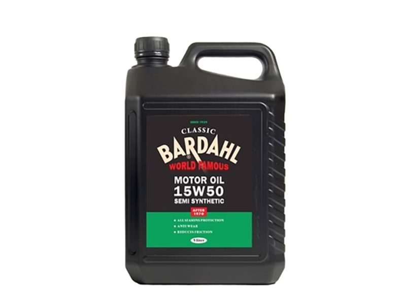 Bardahl 5 Ltr. 15W50 Motorolja Classic | Bilvård & Biltillbehör - Utvändiga utrustning för bilar - Motorolja | GameStuff
