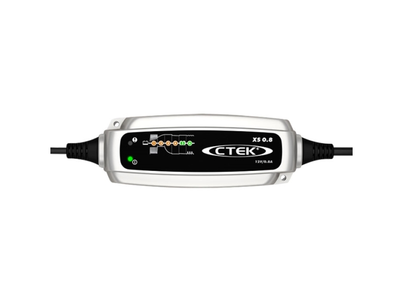CTEK XS 0.8 Batteriladdare - 12 V | Bilvård & Biltillbehör - Säkerhetsutrustning för Bilen - Batteri underhåll | GameStuff