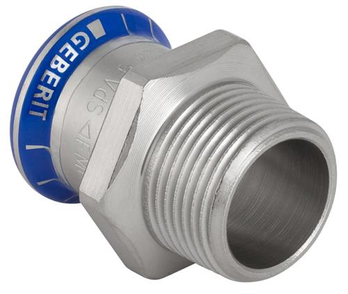 Overg.Stk Rustf 42-11/2 - Udv. MA-Press. Endast M-Bakker | VVS Artiklar - Rör & Kopplingar - Tryckrör och rördelar | GameStuff