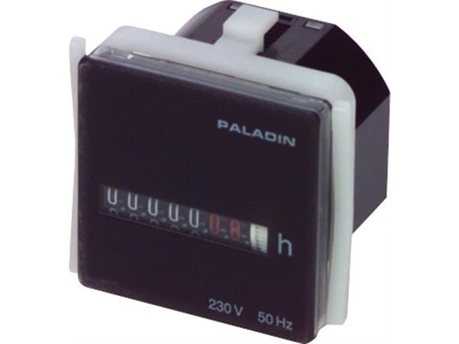 PALADIN Tuntimittari portille 48x48mm, 230V AC/50Hz