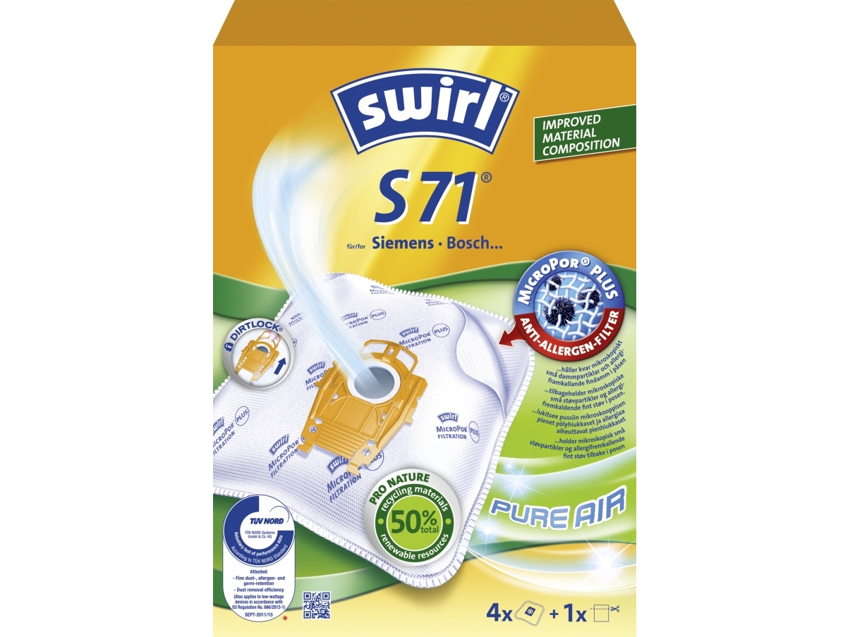 Staubsaugerbeutel S71 Obs 3X4stk 3Stk Dfp