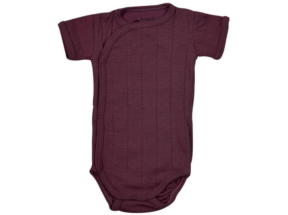 Akcija! Lodger Romper Solid kokvilnas bodijs ar īsām piedurknēm Nocture 62 cm RFS 077_62