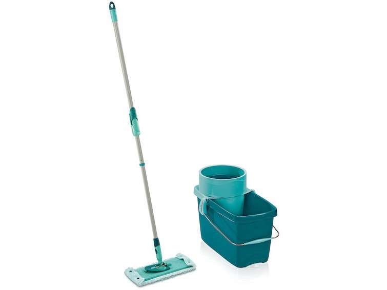 Leifheit 52127 Set - Clean Twist M Ergo Mopp Und Eimer + Gratis Extra Starker Bodenreiniger 1 L