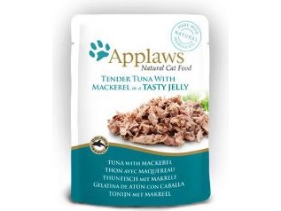 Applaws Saszetka Filet Z Tuńczyka Z Makrelą W Galaretce - 70G