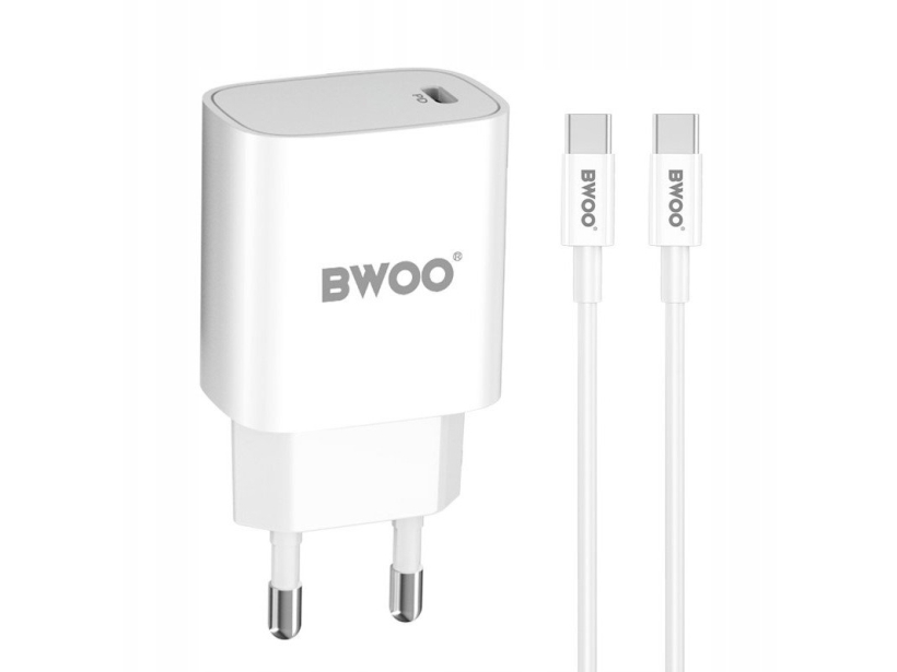 Bwoo Netzladegerät Cda159 20W Mit C-C-Kabel