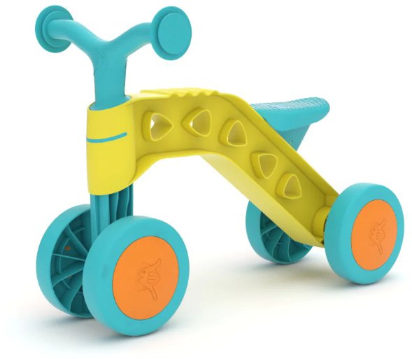 Chillafish Itsibitsi quadcykel, gul/lyseblå, 1-3 år, CPIB01YLB
