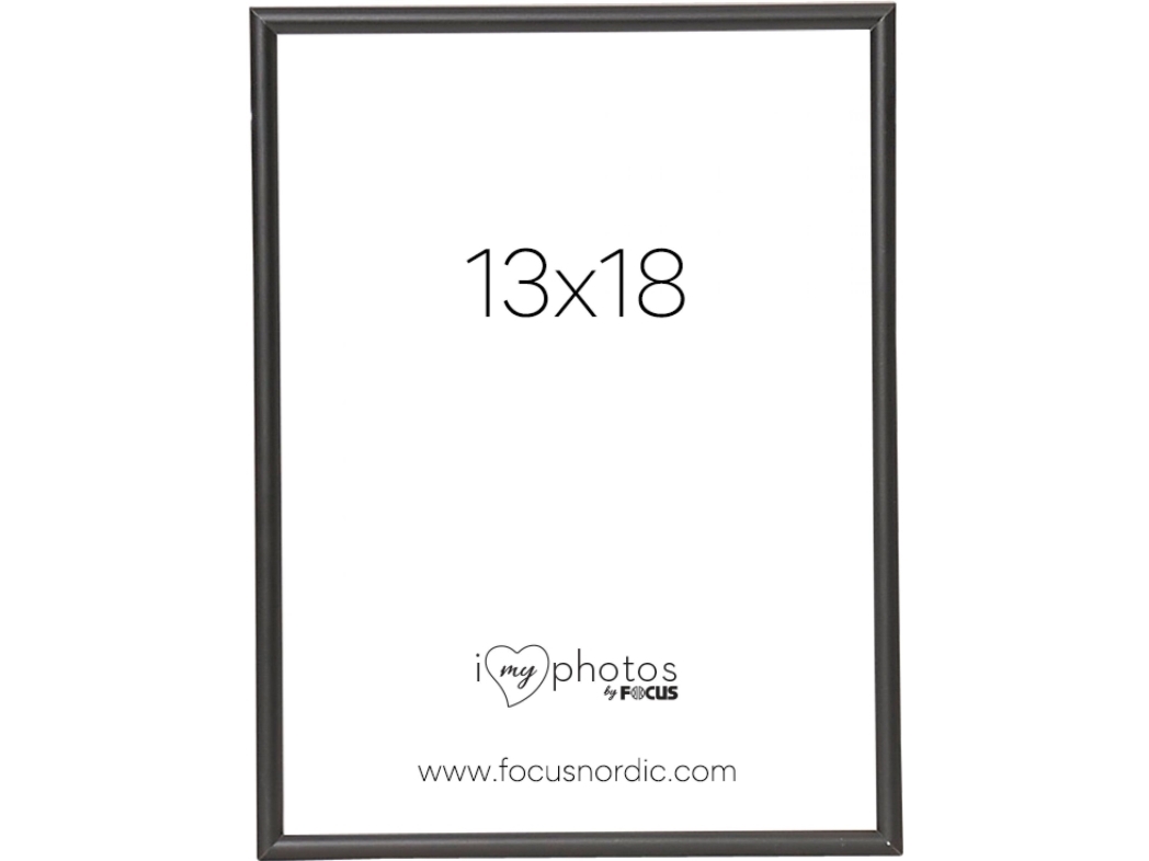 Focus Ramme Can-Can Svart 13x18 Cm