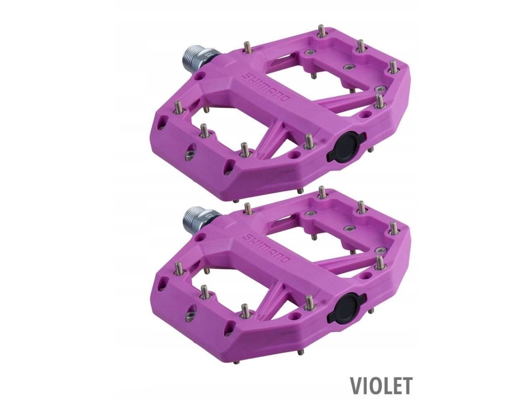 Shimano PD-GR400 Flat Pedal-pedaler, lila | Cykling - Cykelutrustning - Smartphone Cykelhållare | GameStuff