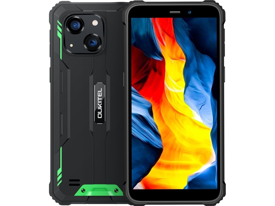 Oukitel G2 6" 4/64 Ds. 6300 Mah(Green) Smartphone Without Charger