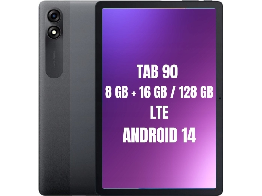 Tablet Tab90 10" 8/128Gb Lte/Tab90 Grau Blackview