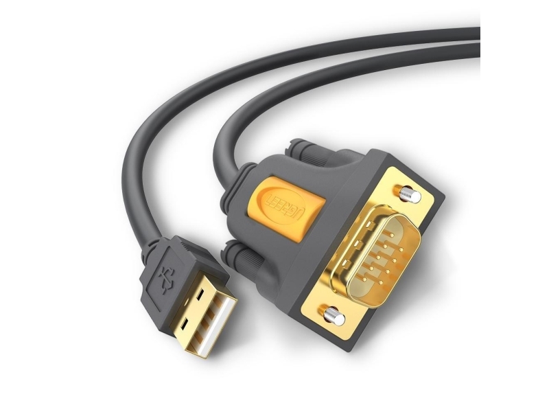 Ugreen 20222, 2 M, Rs-232, Usb Typ-A, Stecker, Stecker, Gerade