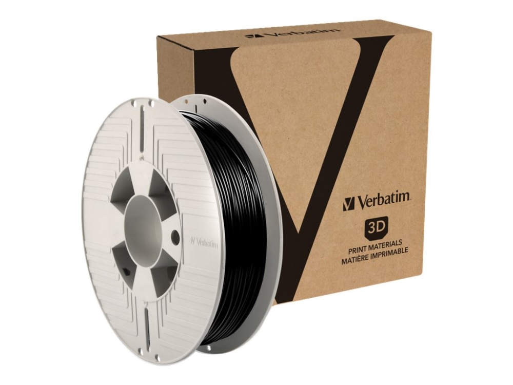 Verbatim Tefabloc - Svart - 500 g - 190 m - TPE-fiber (3D) | Skrivare - Bläck, toner & förbrukningsvaror - 3D-förbrukningsvaror | GameStuff