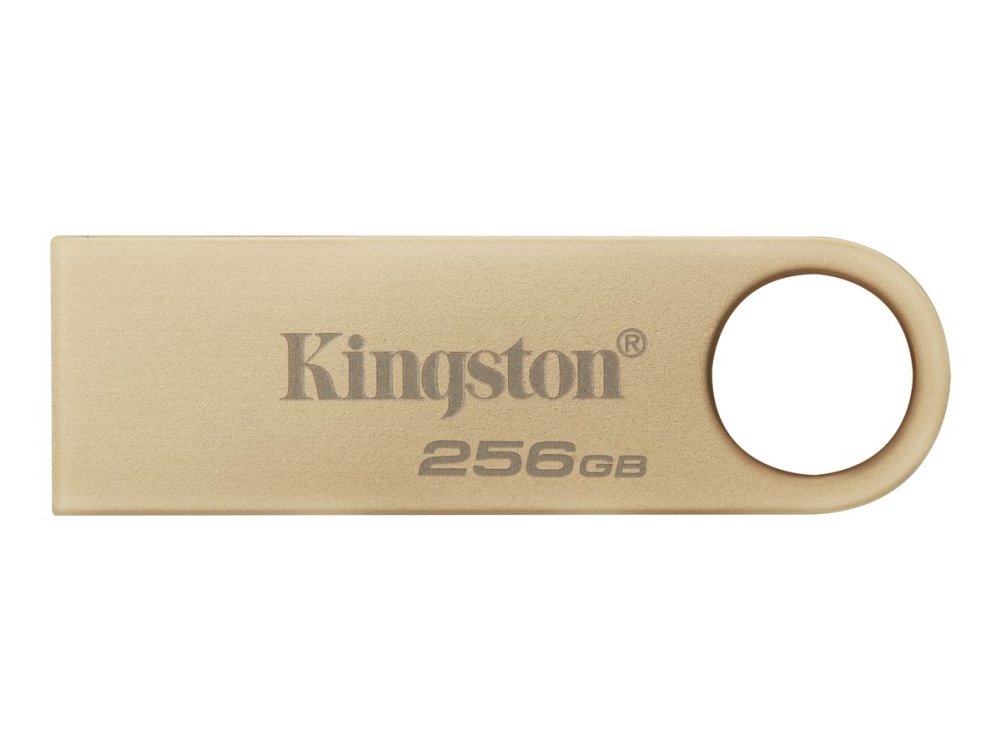 Kingston Datatraveler Se9 G3 - Usb Flashdrive - 256 Gb - Usb 3.2 Gen 1 - Guld