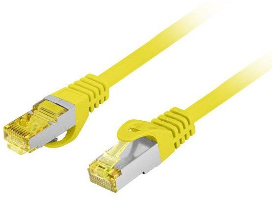 Lanberg S/Ftp Cat. 6A 20-Meter Lszh Cu Patchcord (Fluke-Certified, Yellow)