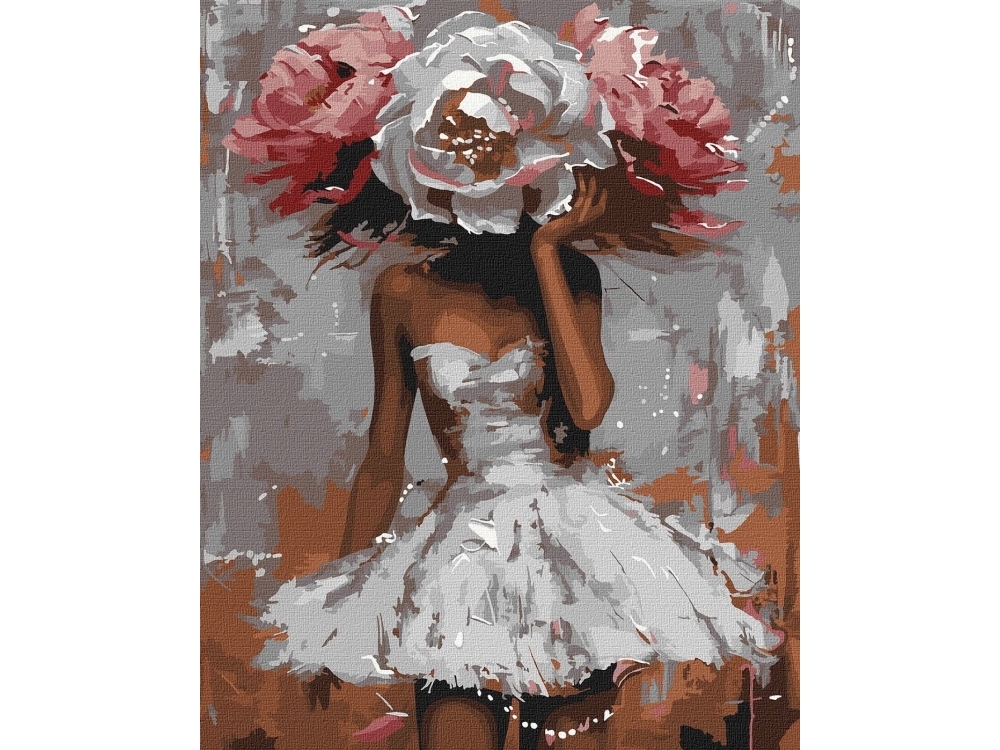 Painting By Numbers - Flower Metal Mystery