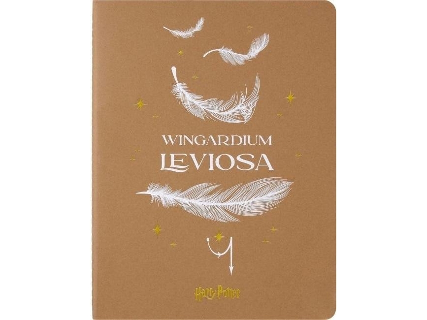 Moleskine Harry Potter Wingardium 2024 Notesbog, Xl, 15X21cm, Begrænset Oplag