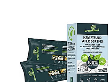 GREENSWIRL avloppsrengöring - kraftfull avloppsrengöring - 2 dospåsar à 233 g | Huset - Tvätt & Rengöring - Rörrensare | GameStuff