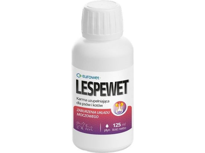 EUROWET Lespewet - suppleringsfoder til hunde og katte, 125 ml