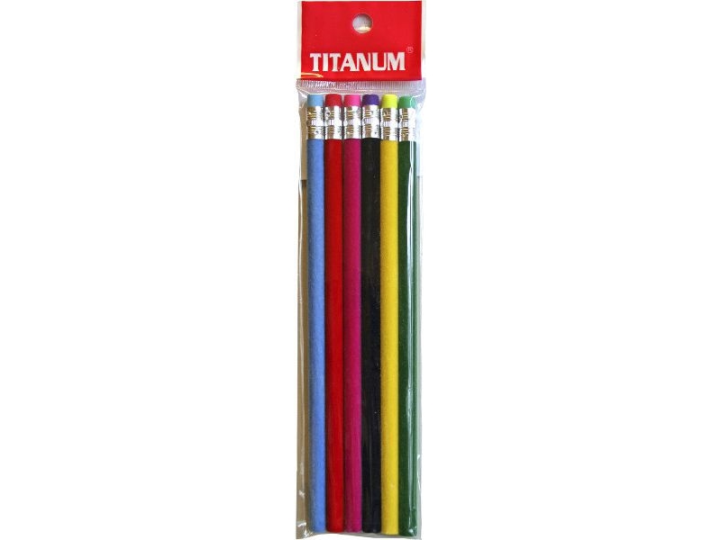 Titanum Titanum Wildleder Bleistift 6 Stück - 76776