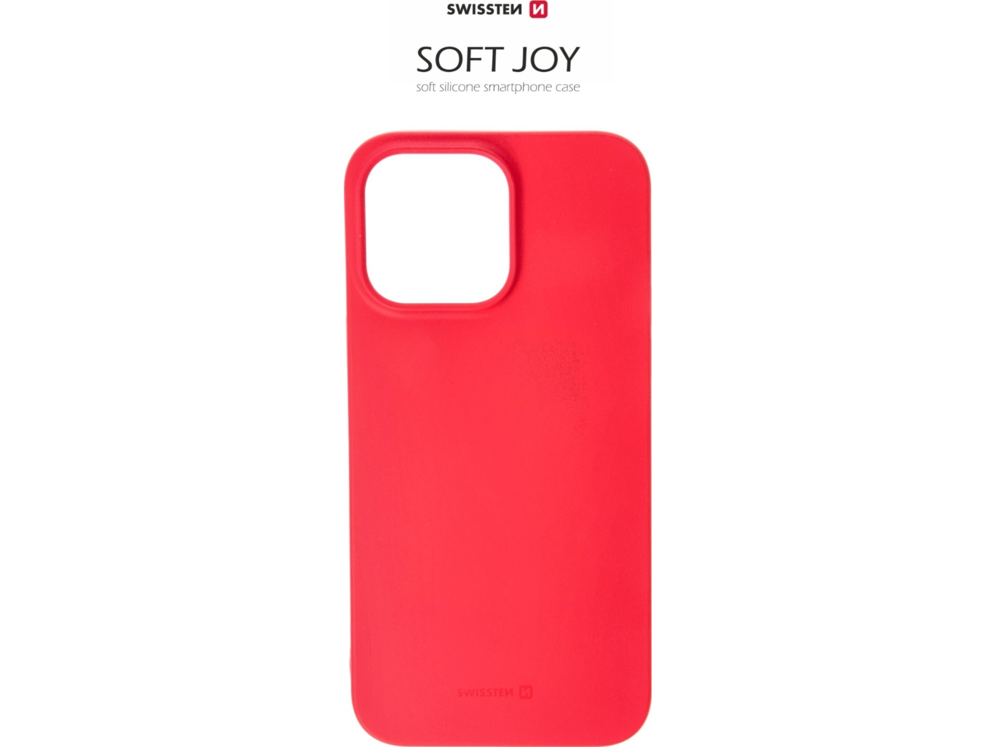 Dėklas Swissten Soft Joy Case Apple Iphone 14 Pro Max Raudona